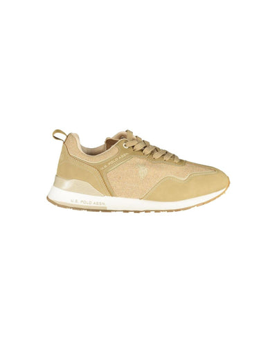 US POLO ASSN Men's Beige Polyester Sneaker - 43 EU Payday Deals