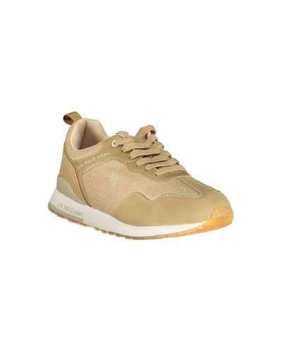 US POLO ASSN Men's Beige Polyester Sneaker - 43 EU Payday Deals