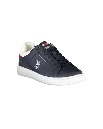 US POLO ASSN Men's Blue Polyester Sneaker - 41 EU Payday Deals