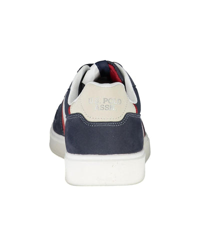 US POLO ASSN Men's Blue Polyester Sneaker - 41 EU Payday Deals