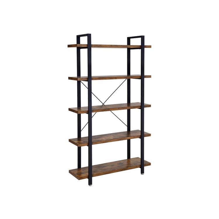 VASAGLE Bookshelf 5-Tier Industrial Stable Bookcase Payday Deals