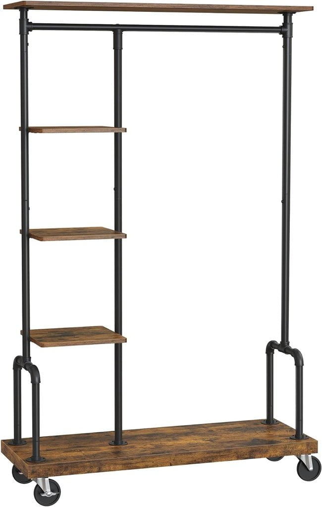 VASAGLE Clothes Rack Rustic Brown Payday Deals