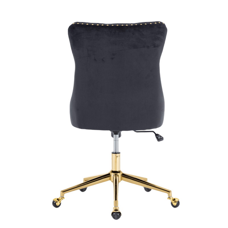 Velvet Home Office Chair- Beige Payday Deals