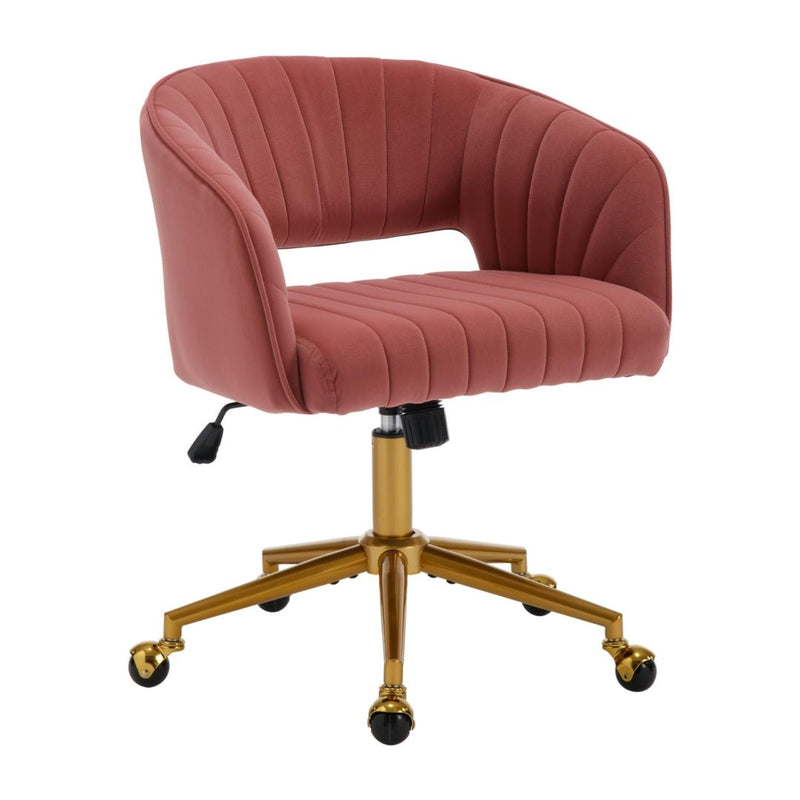 Velvet Home Office Chair- Rose Payday Deals