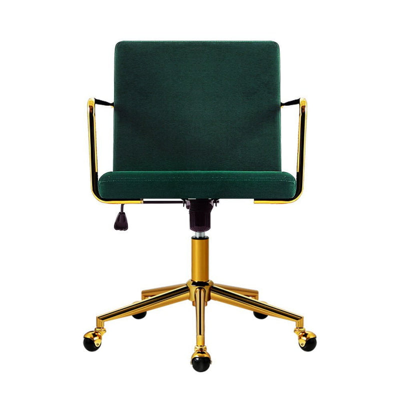 Velvet Office Chair Swivel Desk Chair Armchair Height Adjustable Computer Chairs Payday Deals