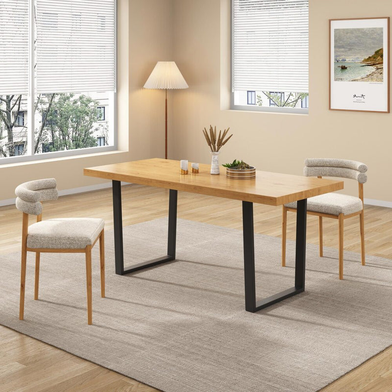 Venice Rectangular Dining Table 170cm Natural Payday Deals