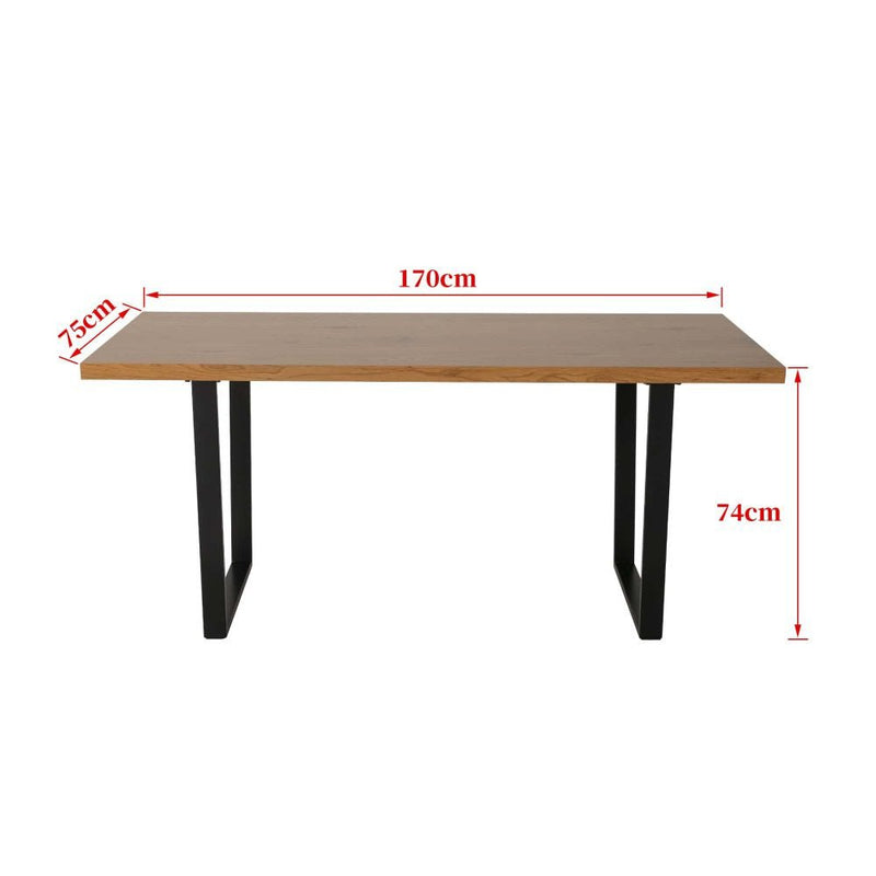 Venice Rectangular Dining Table 170cm Natural Payday Deals