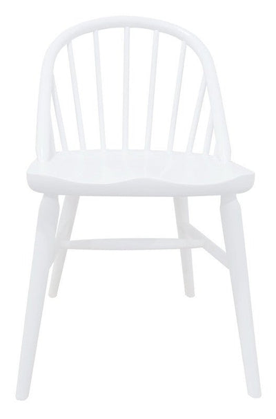 Vera Solid Oak Dining Chair - Set of 2 (White) Payday Deals