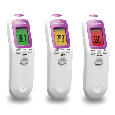 VeraTemp Non-Contact Baby Thermometer Infrared LCD IR Payday Deals