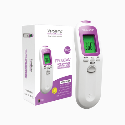 VeraTemp Non-Contact Baby Thermometer Infrared LCD IR Payday Deals