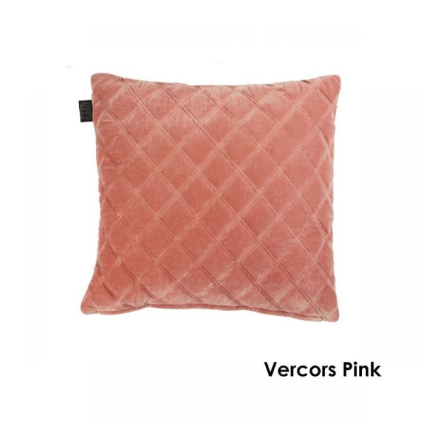 Vercors Cotton Pink Cushion by Bedding House Payday Deals