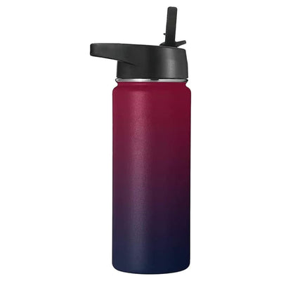 Verpeak 40oz Vacuum Insulated Water Bottle 3 Lids Straw Red Purple VP-IWB-101-HL Payday Deals