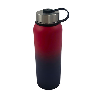 Verpeak 40oz Vacuum Insulated Water Bottle 3 Lids Straw Red Purple VP-IWB-101-HL Payday Deals