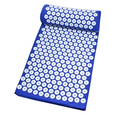 Verpeak Acupressure Mat & Pillow & Bag Blue VP-MT-132-OTI Payday Deals