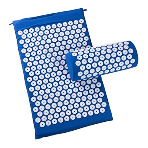 Verpeak Acupressure Mat & Pillow & Bag Blue VP-MT-132-OTI Payday Deals