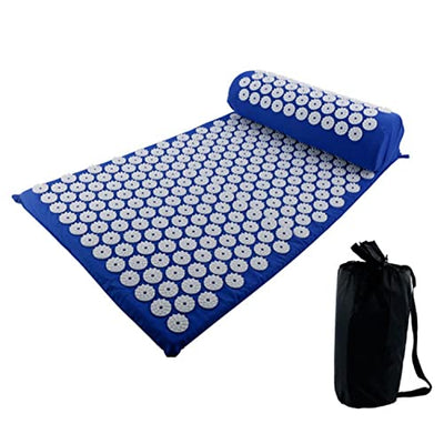 Verpeak Acupressure Mat & Pillow & Bag Blue VP-MT-132-OTI Payday Deals