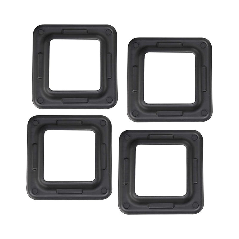 VERPEAK Aerobic Step Riser 4pcs Black VP-AS-109-AC Payday Deals