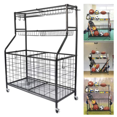 VERPEAK Ball Storage Rack VP-BSR-100-MR Payday Deals