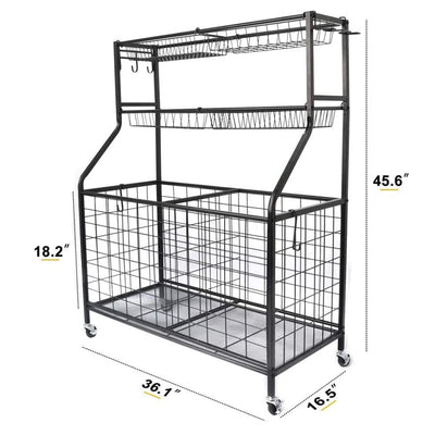 VERPEAK Ball Storage Rack VP-BSR-100-MR Payday Deals