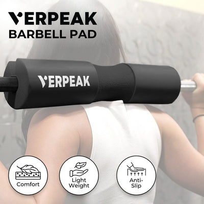 VERPEAK Barbell Squat Pad (Black) VP-BSP-100-MD Payday Deals