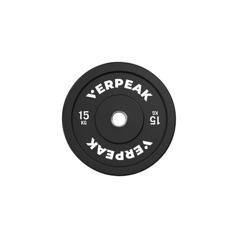 VERPEAK Black Bumper weight plates-Olympic (15kgx1) VP-WP-102-FP / VP-WP-102-LX Payday Deals