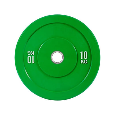 Verpeak Colour Bumper Plate 10KG x 2 Green VP-WP-106-FP