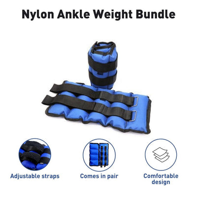 VERPEAK Nylon Ankle Weight 4kg (Bundle) FT-AW-105-OP Payday Deals