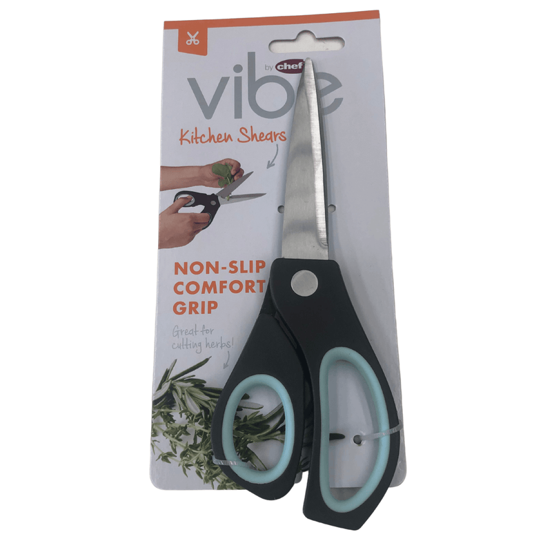 Vibe Kitchen Shears/Scissors-Antracite/Pale New Blue Payday Deals