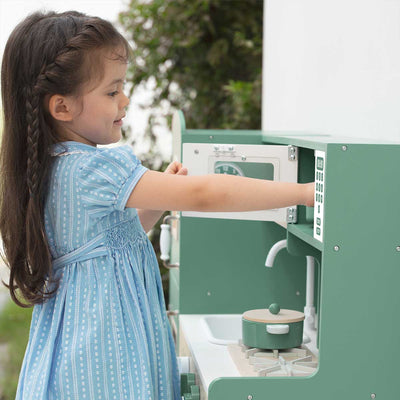 Vintage Play Kitchen by Classic World Payday Deals