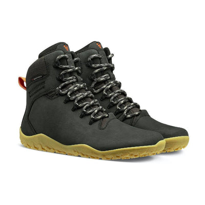 Vivobarefoot Mens Tracker II FG Obsidian High Boots Shoes Waterproof - Black Payday Deals