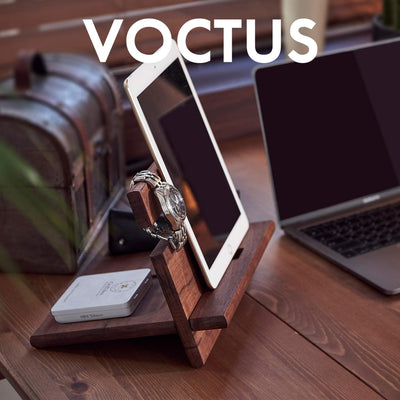 VOCTUS Phone Docking Station (Brown) VT-PDS-100-YT Payday Deals