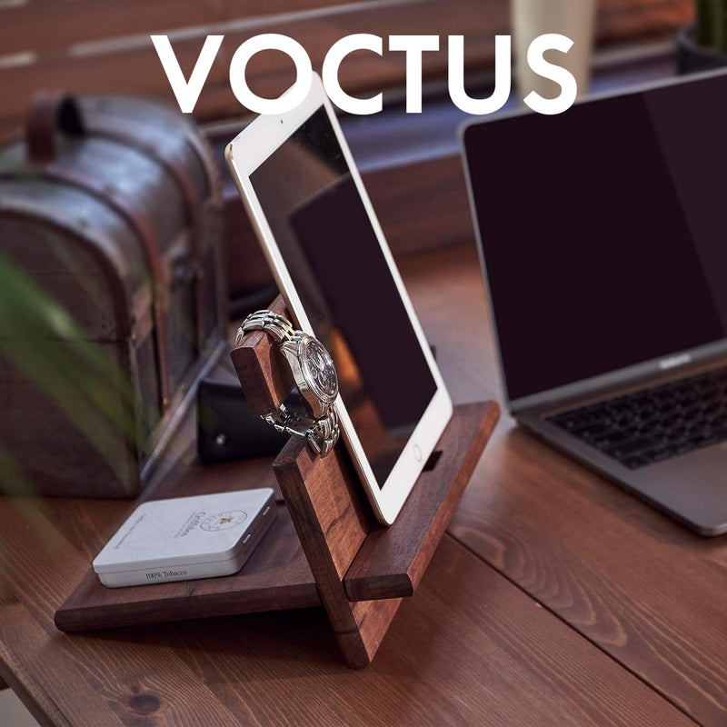 VOCTUS Phone Docking Station (Brown) VT-PDS-100-YT Payday Deals