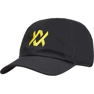 VOLKL Perforated Tennis Hat Baseball Cap - Black/Neon Yellow Payday Deals