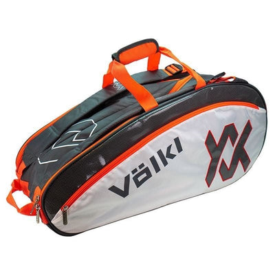 Volkl Tour Combi 6 Racquet Tennis Bag V70002 - Charcoal/White/Lava Payday Deals