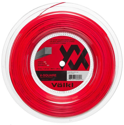 Völkl V-Square 200m Reel Tennis Racquet Strings 16g / 1.30mm - Lava Payday Deals