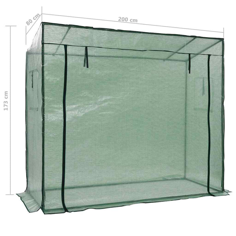 Walk-in Greenhouse 200x80x173 cm Payday Deals