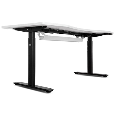 WalkingPad MC21 with Dual Motor Automatic Standing Desk 150cm in White and Cable Management Payday Deals