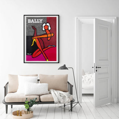 Wall Art 100cmx150cm Fashion Woman Black Frame Canvas Payday Deals