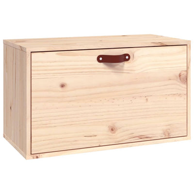 Wall Cabinet 60x30x35 cm Solid Wood Pine Payday Deals