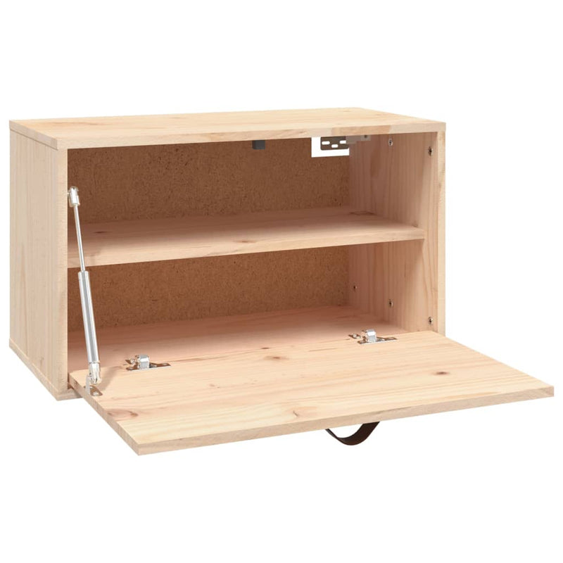 Wall Cabinet 60x30x35 cm Solid Wood Pine Payday Deals