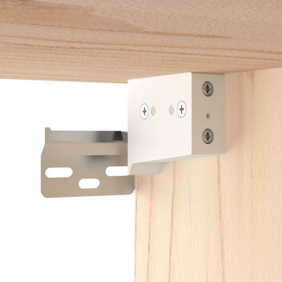 Wall Cabinet 60x30x35 cm Solid Wood Pine Payday Deals