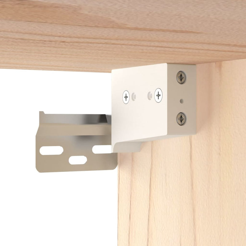 Wall Cabinet 60x30x35 cm Solid Wood Pine Payday Deals