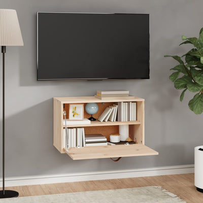 Wall Cabinet 60x30x35 cm Solid Wood Pine Payday Deals