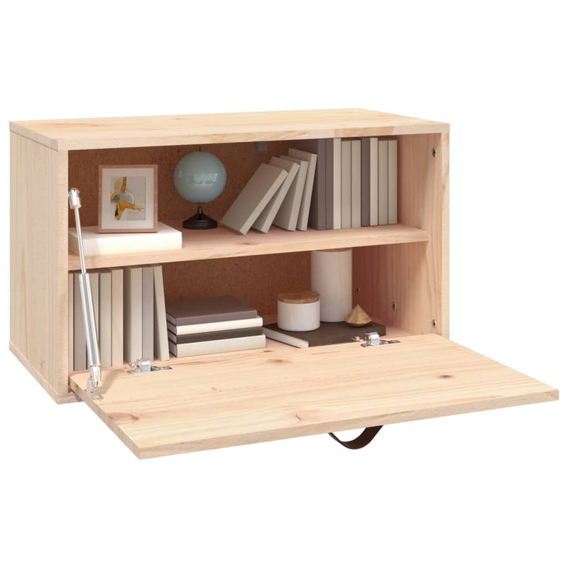 Wall Cabinet 60x30x35 cm Solid Wood Pine Payday Deals