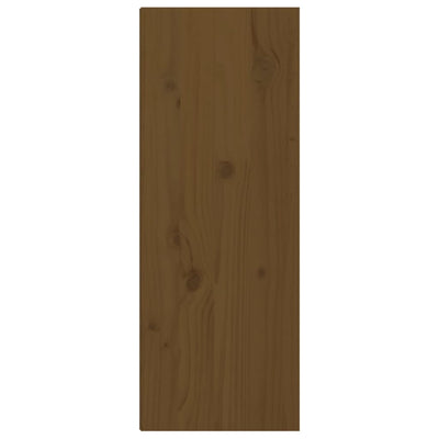 Wall Cabinet Honey Brown 30x30x80 cm Solid Wood Pine Payday Deals
