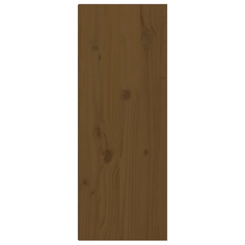 Wall Cabinet Honey Brown 30x30x80 cm Solid Wood Pine Payday Deals