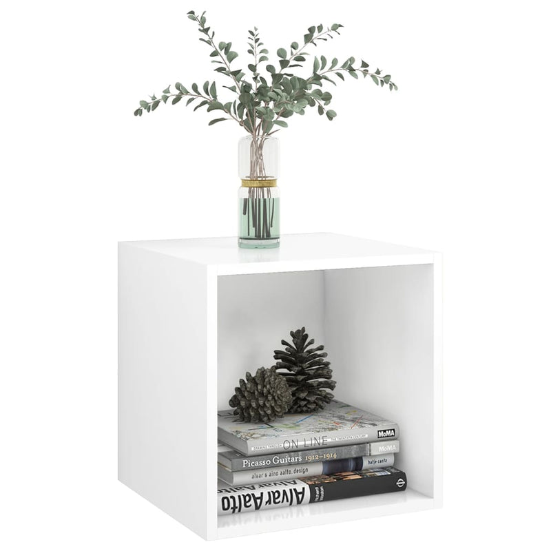 Wall Cabinet White 37x37x37 cm Engineered Wood Payday Deals
