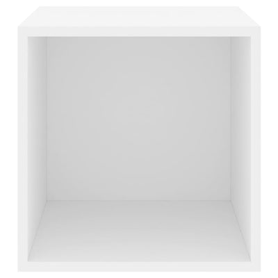 Wall Cabinet White 37x37x37 cm Engineered Wood Payday Deals