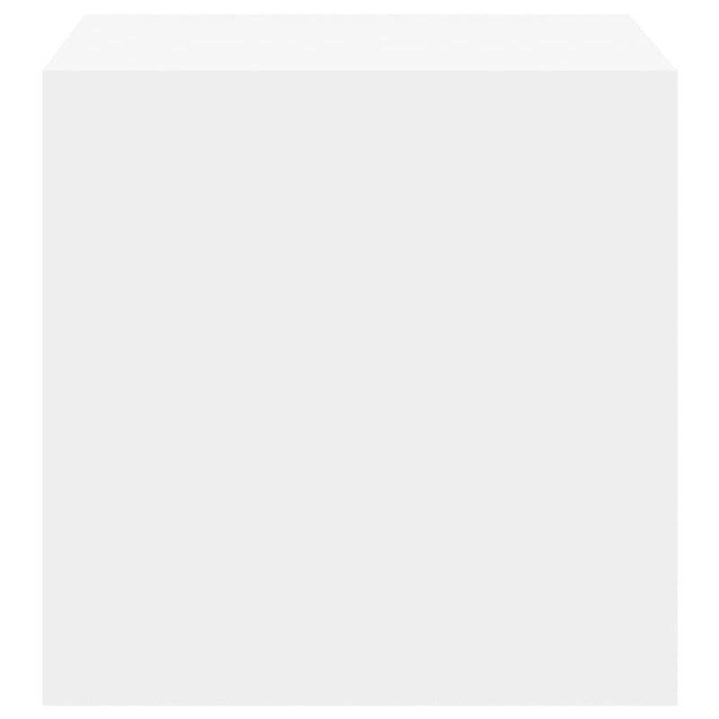 Wall Cabinet White 37x37x37 cm Engineered Wood Payday Deals