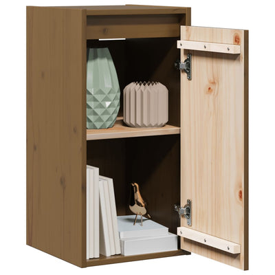 Wall Cabinets 2 pcs Honey Brown 30x30x60 cm Solid Wood Pine Payday Deals